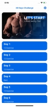 Home Workout - iOS App Template Screenshot 2