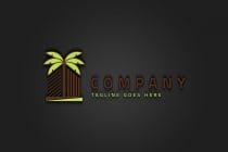 Beach Resort Logo Template Screenshot 2