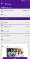 Drink Water Reminder Android App Template Screenshot 6