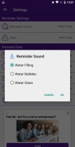 Drink Water Reminder Android App Template Screenshot 7