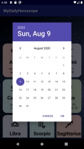 MyDailyHoroscope - Android Source Code Screenshot 2
