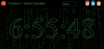 Classborn Javascript Matrix FX Plugin Screenshot 3