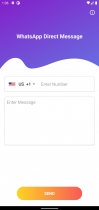WhatsApp Direct Message - Android Source Code Screenshot 1