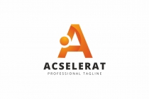 Acselerat A Letter Logo Screenshot 1