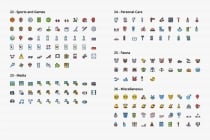 1500 Miscellaneous Color Icons  Screenshot 8