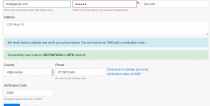 Registration System with Phone SMS Verification  Screenshot 3