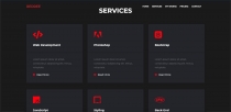 Reddee - Single Page Portfolio Template Screenshot 2