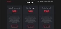 Reddee - Single Page Portfolio Template Screenshot 4