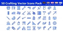 Art And Craft Vector Icons Pack Screenshot 1