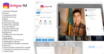 Instagram Bot  .NET Screenshot 1