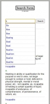PHP Search form - Dictionary Screenshot 3