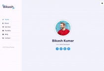 Bikash – Creative Personal Portfolio Template Screenshot 3