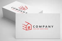 Fast House Logo Template Screenshot 1