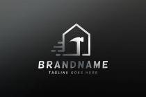 Fast House Repair Logo Template Screenshot 2