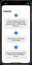 Photo Widget PRO - iOS Photo Widget Source Code Screenshot 9