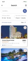 HotelPro - Flutter Template UI Kit Screenshot 8