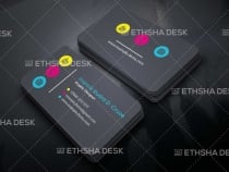 Nice And Simple Business Card Design Screenshot 2