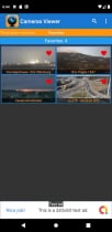 Cameras Viewer - Android App Source Code Screenshot 5