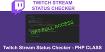 Twitch Status Tool PHP Script Screenshot 2