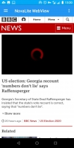 NovaLite WebView Android Source Code Screenshot 3