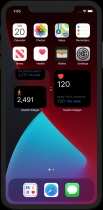 Health Widget - iOS 14 Source Code Screenshot 2