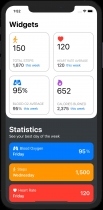 Health Widget - iOS 14 Source Code Screenshot 5