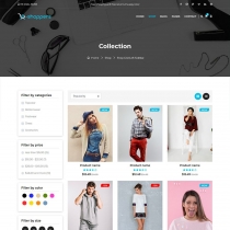 E-shoppers - eCommerce HTML5 Template Screenshot 3