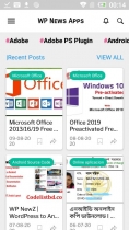 WP New Apps - WordPress to Android App Screenshot 2