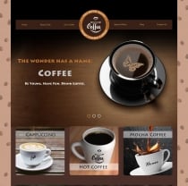 Cafe Coffee House - Coffee Shop PSD Template Screenshot 5