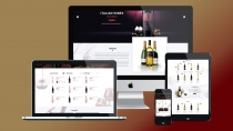 Hangover Responsive E-Commerce Website Template Screenshot 7