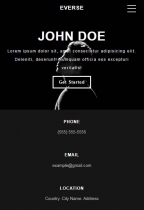 Everse - Personal Portfolio Template Screenshot 4