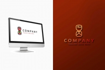 Rose Hourglass Logo Template Screenshot 2