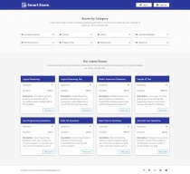 Smart Exam - Online Exam PHP Script Screenshot 1