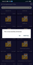 Unzip Files - Android App Source Code Screenshot 4