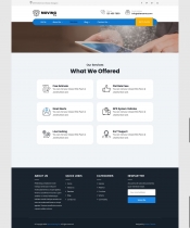 Moving Pro - Logistics Company WordPress Theme Screenshot 3