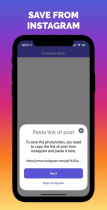 Instagram Saver - iOS Source Code Screenshot 2