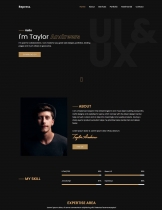 Repress - Creative Portfolio HTML5 Template Screenshot 1