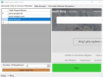 Web Automation Tool C# Screenshot 1