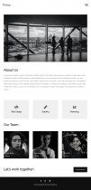 Pansy - Minimal Portfolio HTML Template Screenshot 2