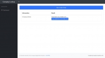UK Company Lookup PHP Script Screenshot 4
