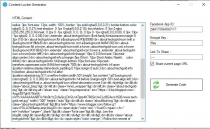  Facebook Content Locker Generator - Source Code Screenshot 1