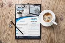 Corporate Business Flyer Design Template Screenshot 1