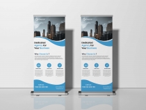 Professional Bluish Business Roll up banner Screenshot 1