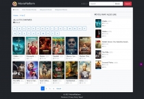 PHP Movie CMS - Download Portal Screenshot 1