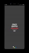 Crazy Quotes- Full Featured App Android Java Screenshot 3