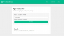 React Time Calculators Screenshot 3