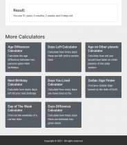 React Time Calculators Screenshot 4