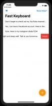 Fast Keyboard - Custom Keyboard App iOS Screenshot 4
