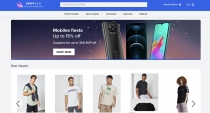 Shoplen Shopping Site NodeJS With Mobile App Screenshot 1