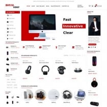 Royal Shop Pro WordPress WooCommerce Theme Screenshot 2